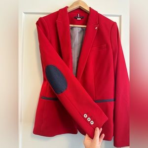 Tommy Hilfiger red blazer